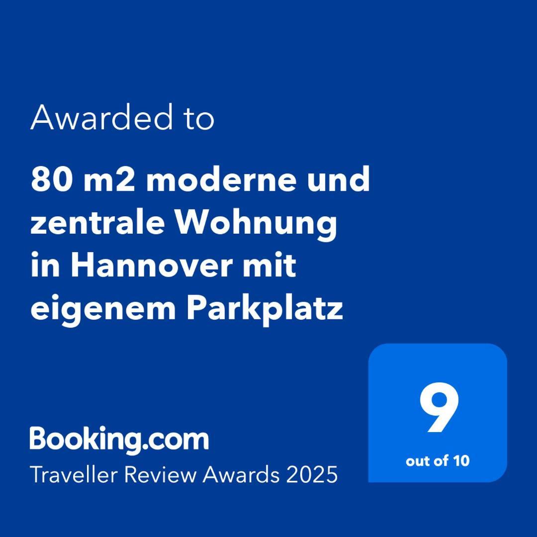 80 M2 Moderne Und Zentrale Wohnung In Hannover Mit Eigenem Parkplatz Buitenkant foto